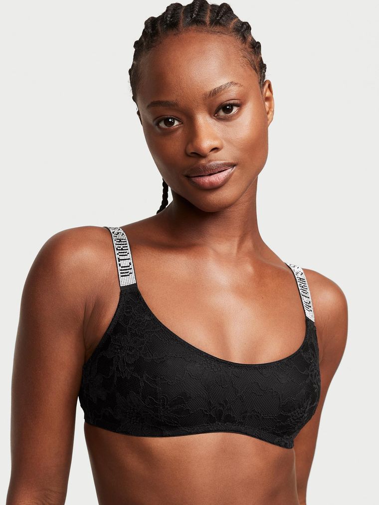 Bralette de Algodón con Espalda Cruzada | Bralettes | Victoria's Secret  Tienda en Línea - Victoria's Secret